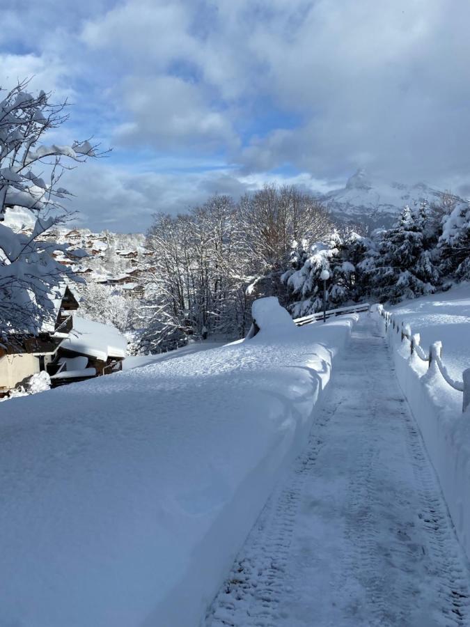 Megeve Le Sapin Bat A Apartman Kültér fotó